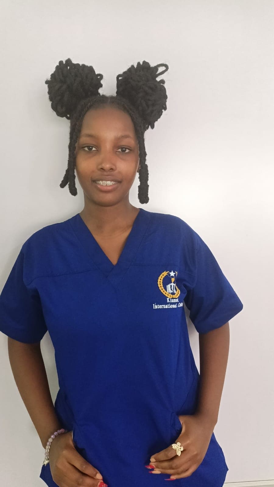 Mary Ann Mwende, caregiver